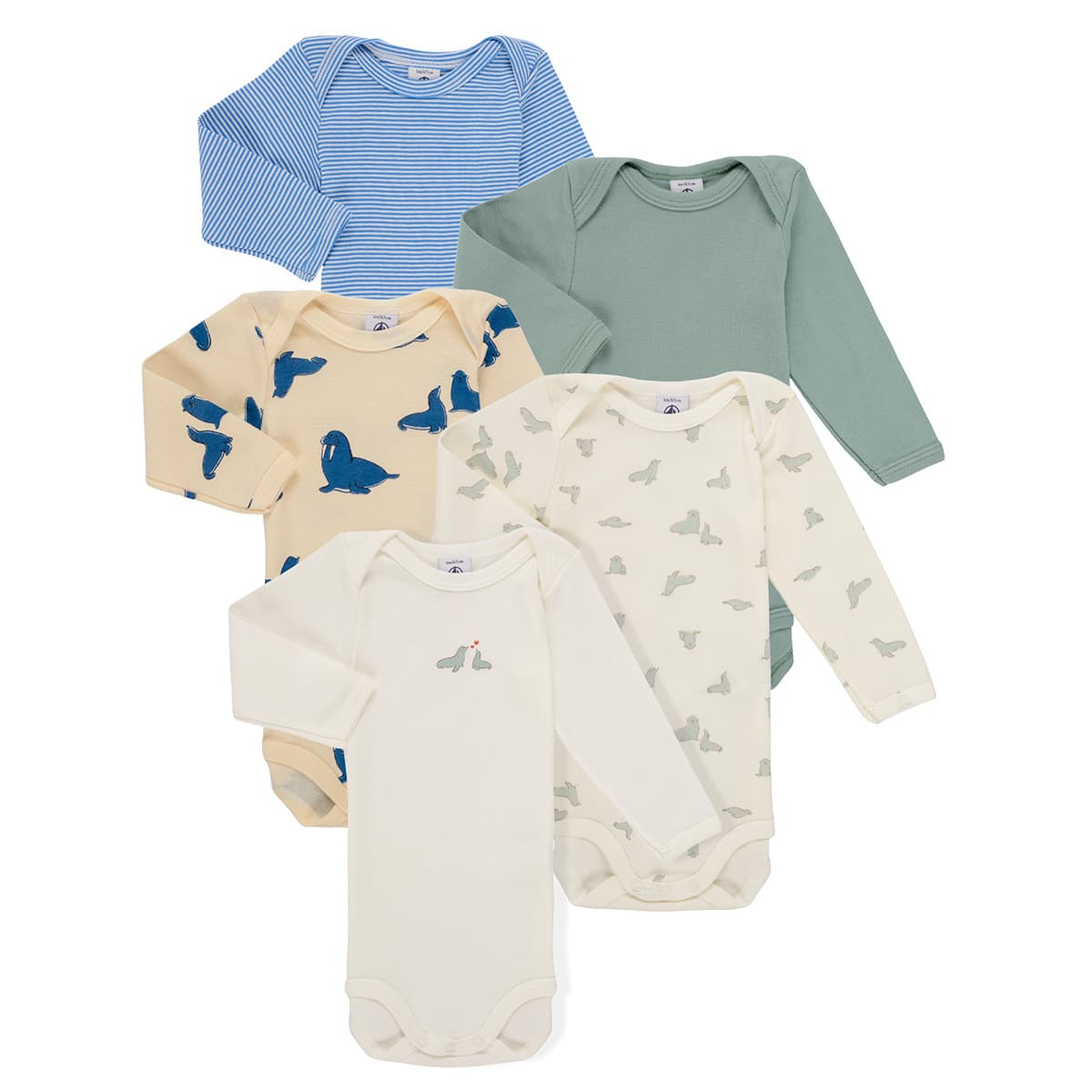 Boys' Sets Petit Bateau Multicolor