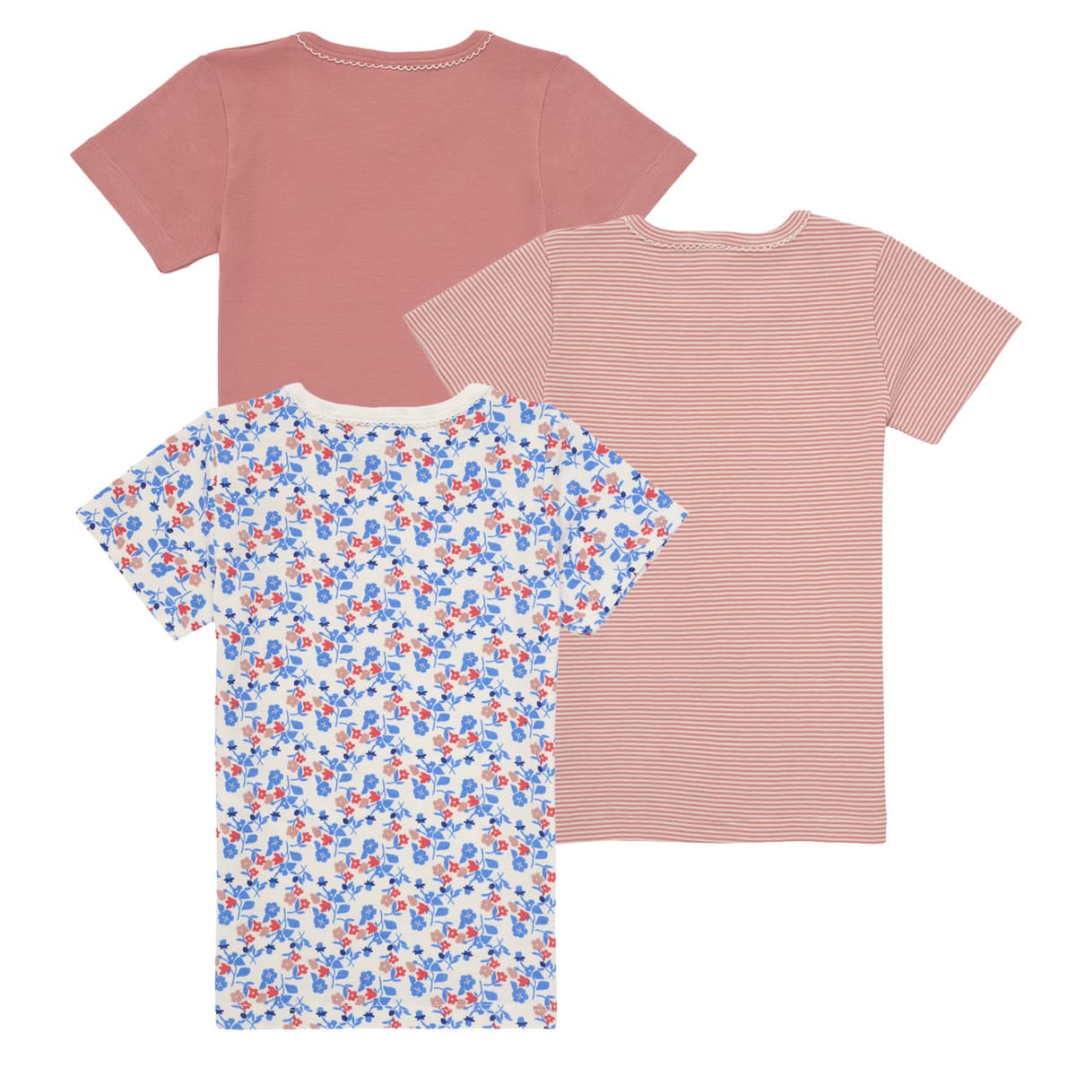 Girls' T-Shirts Petit Bateau Multicolor