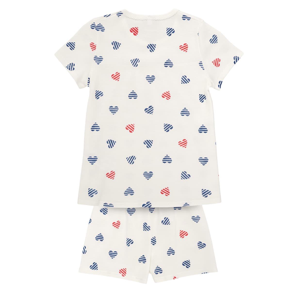 Girls' Pajamas Petit Bateau White