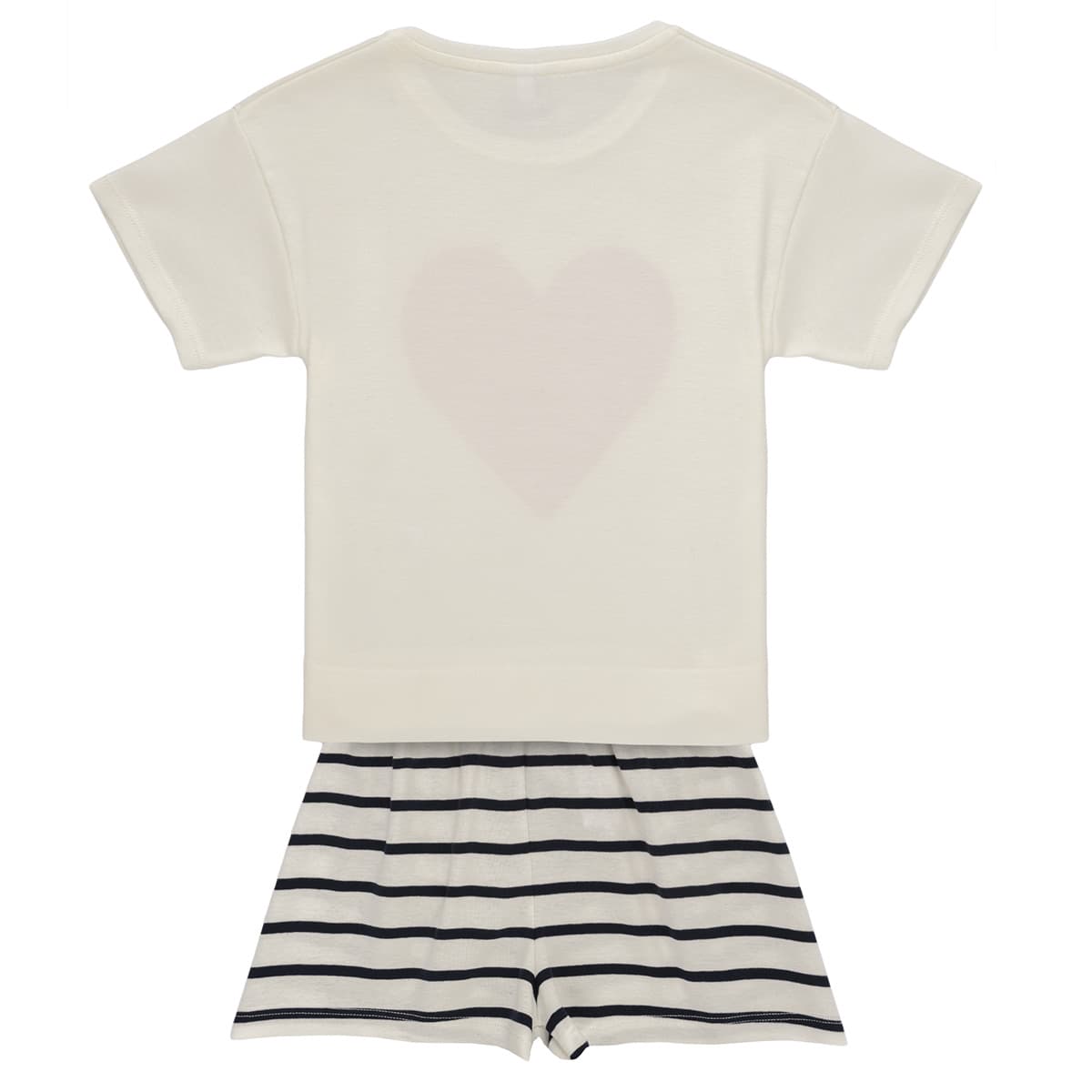 Girls' Pajamas Petit Bateau White