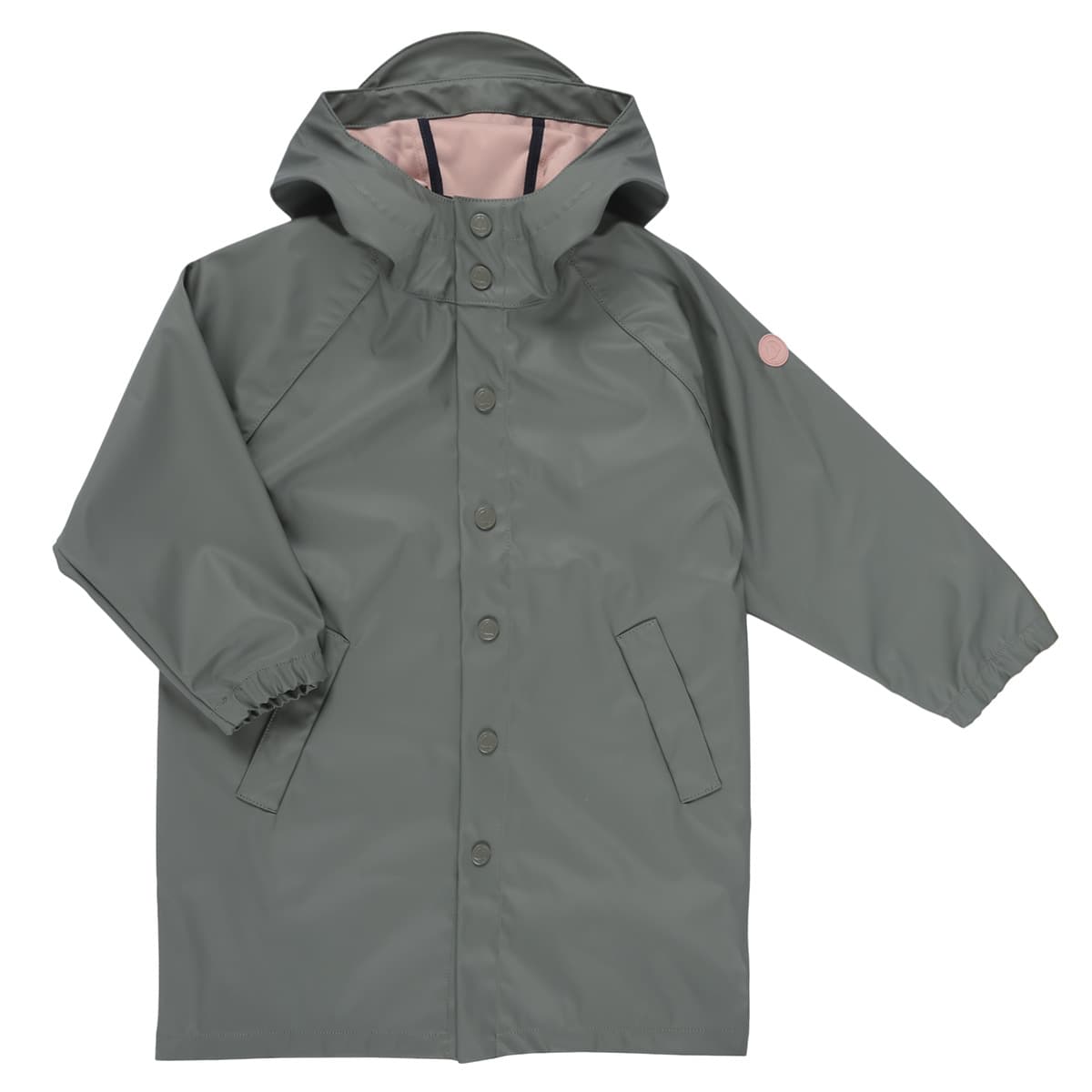 Girls' Parkas Petit Bateau Gray