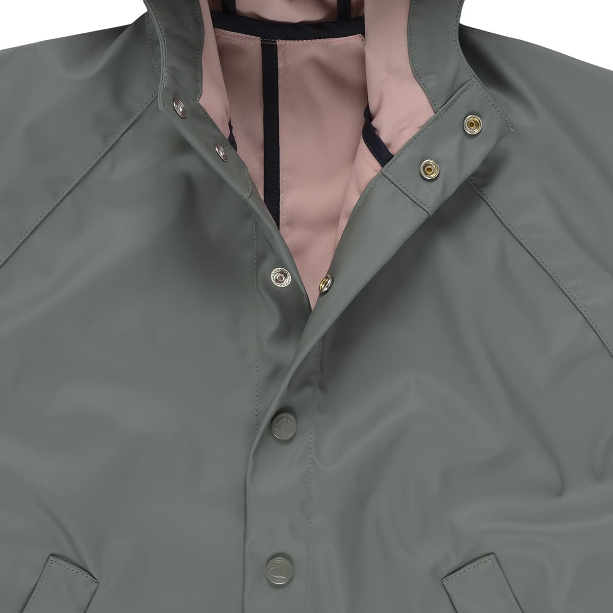 Girls' Parkas Petit Bateau Gray