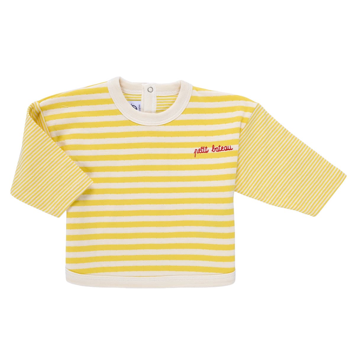 Girls' T-Shirts Petit Bateau Yellow