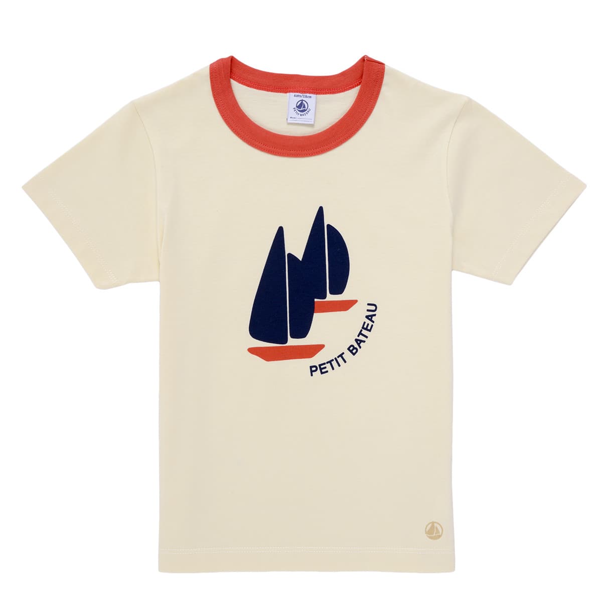 T-shirt με κοντά μανίκια Petit Bateau BICHON