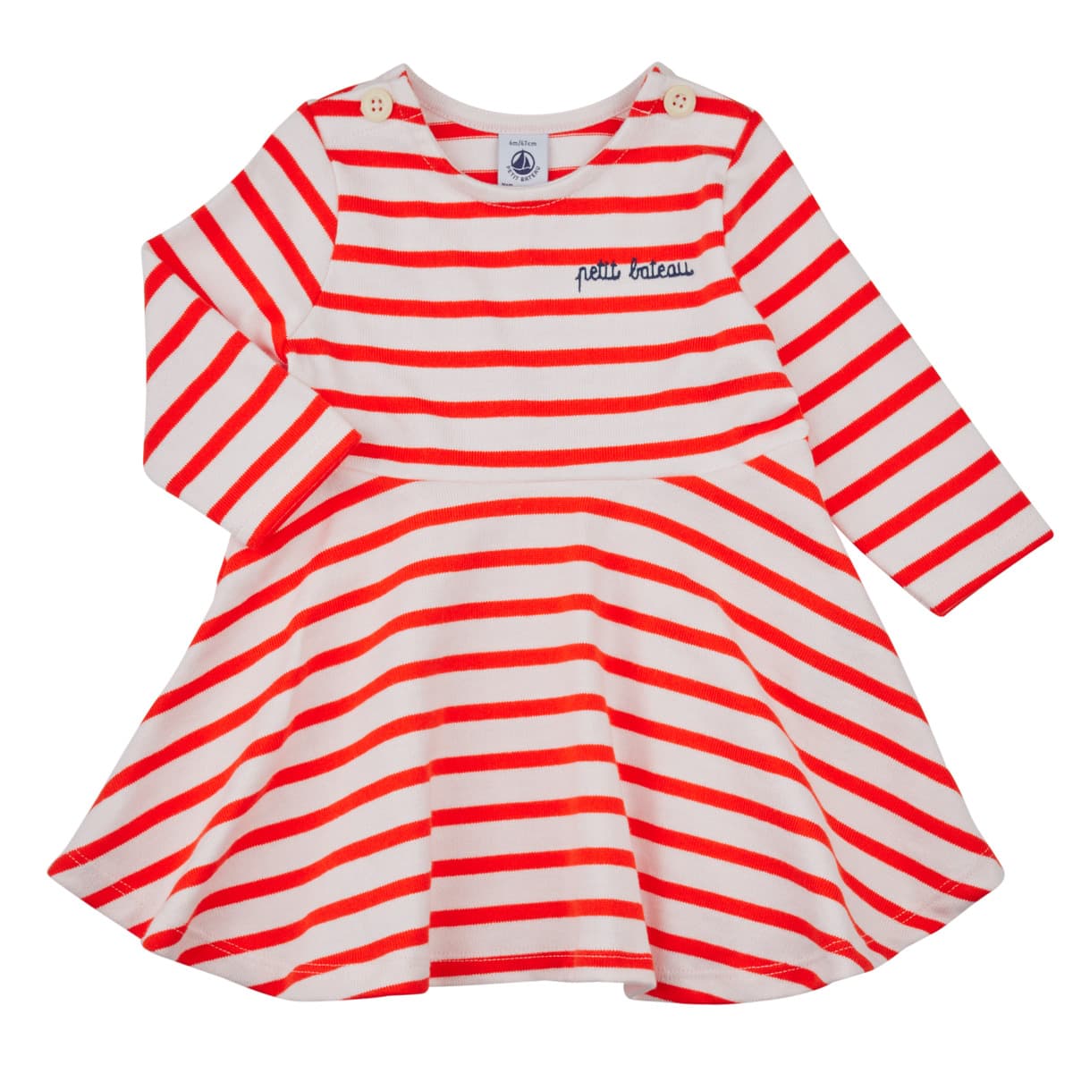 Women's Dresses Petit Bateau Red