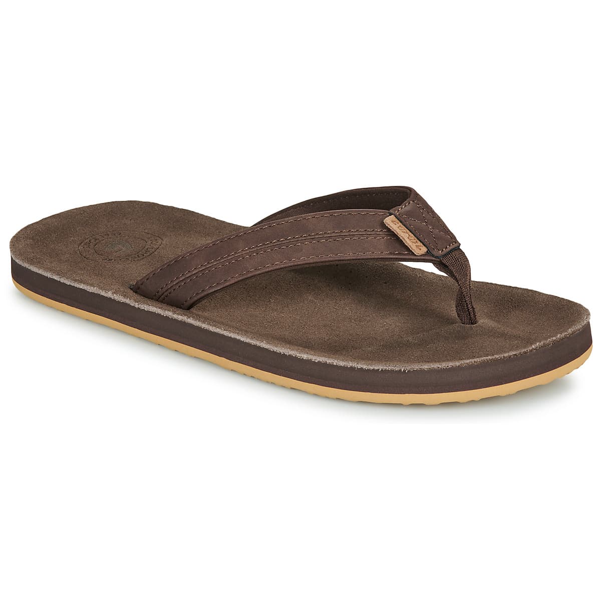 Men's Flip Flops Cool shoe Brown