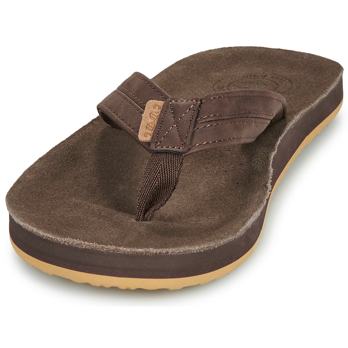 Men's Flip Flops Cool shoe Brown