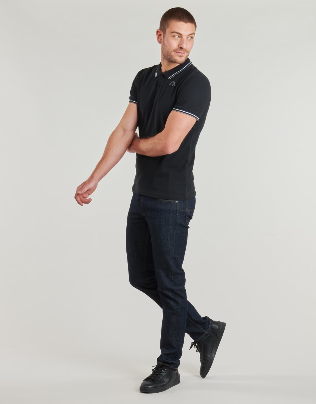 Men's Sports T-Shirts Kappa Black