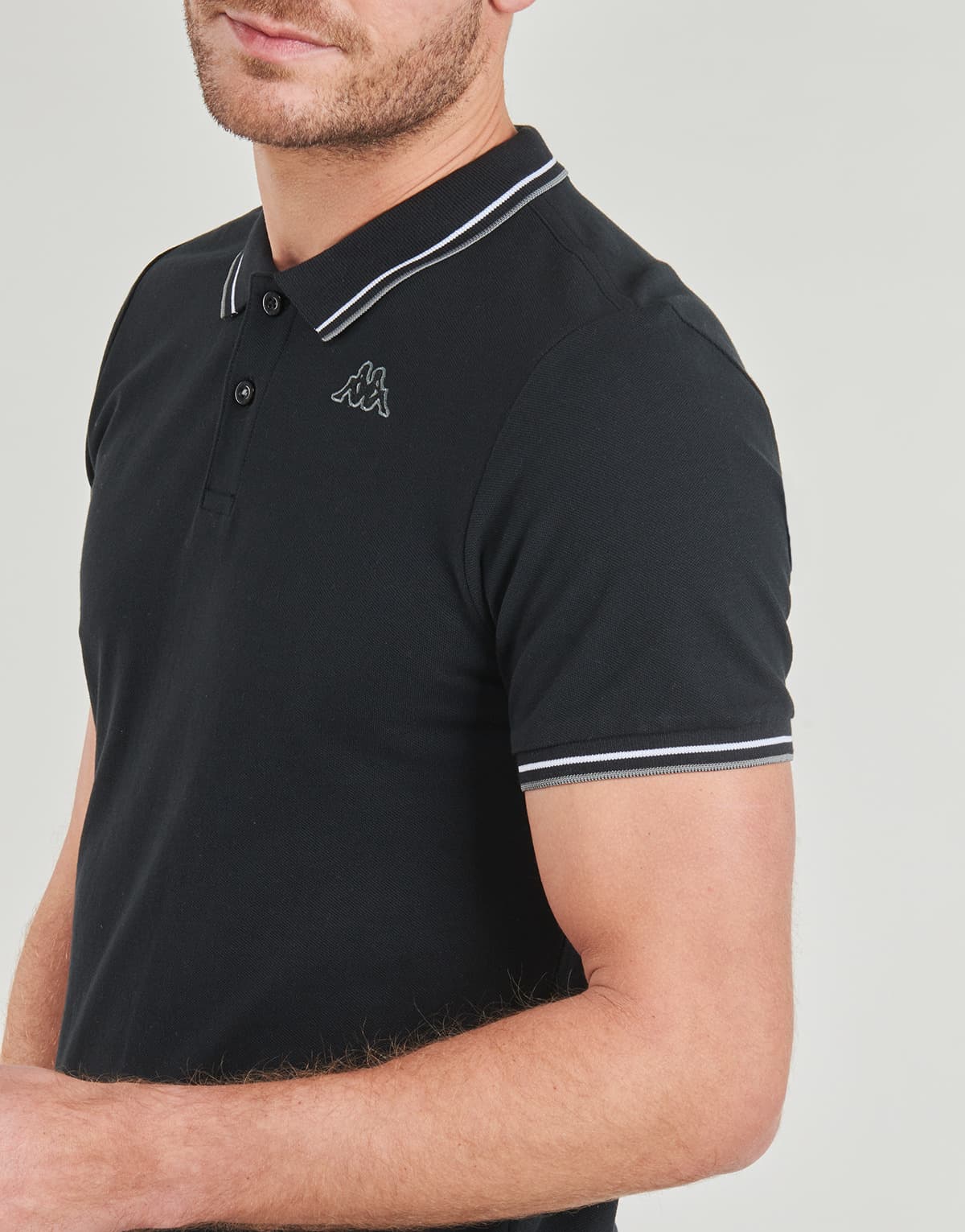 Men's Sports T-Shirts Kappa Black