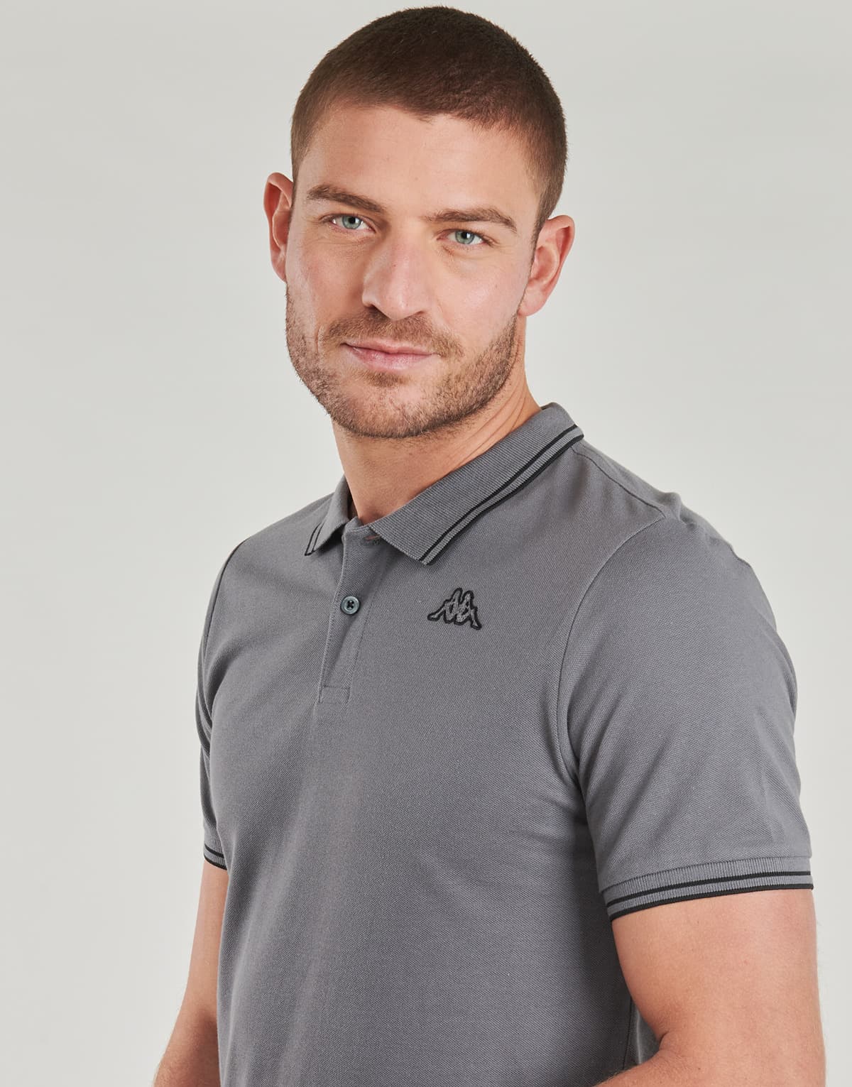 Men's Sports T-Shirts Kappa Gray