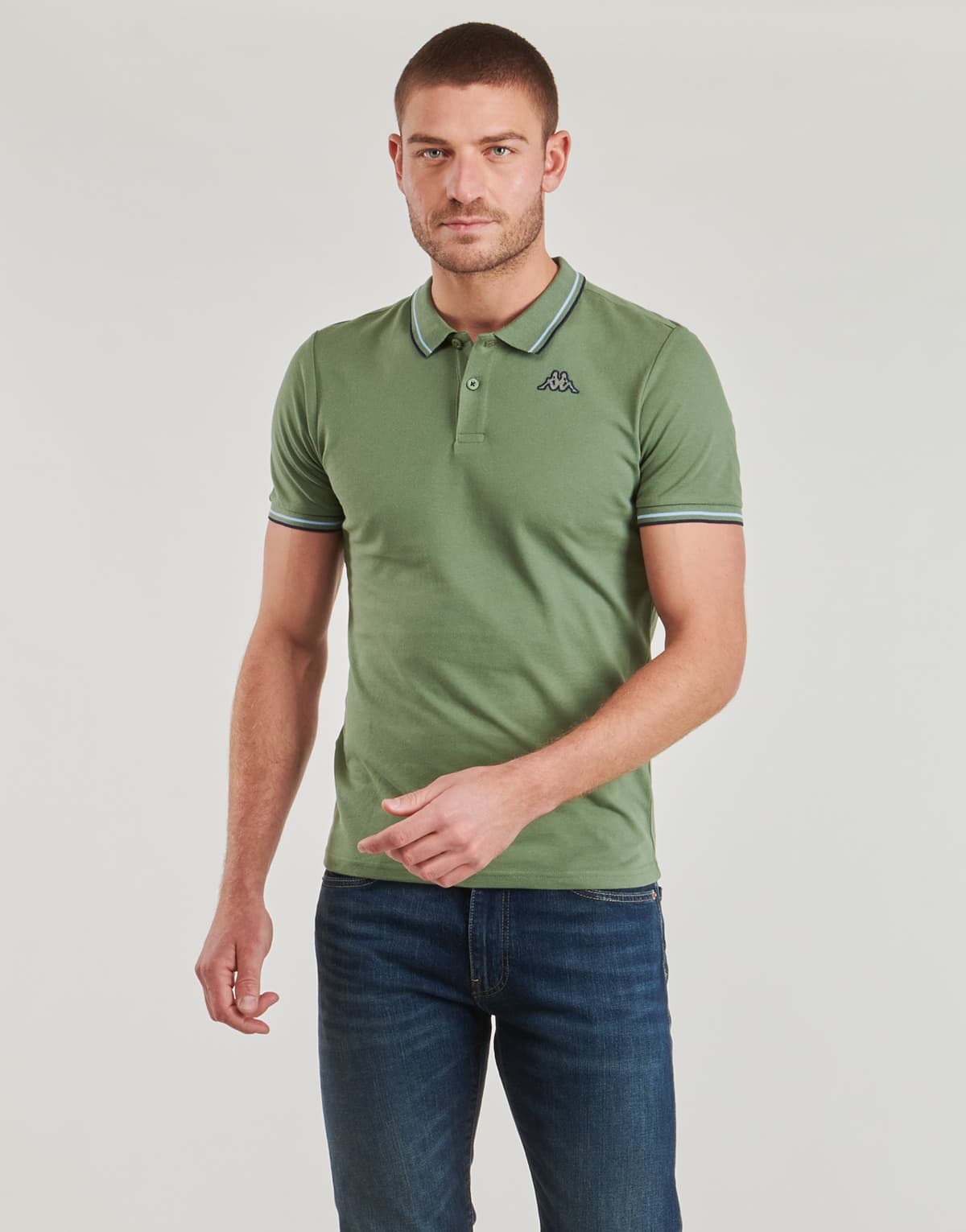 Men's Sports T-Shirts Kappa Khaki