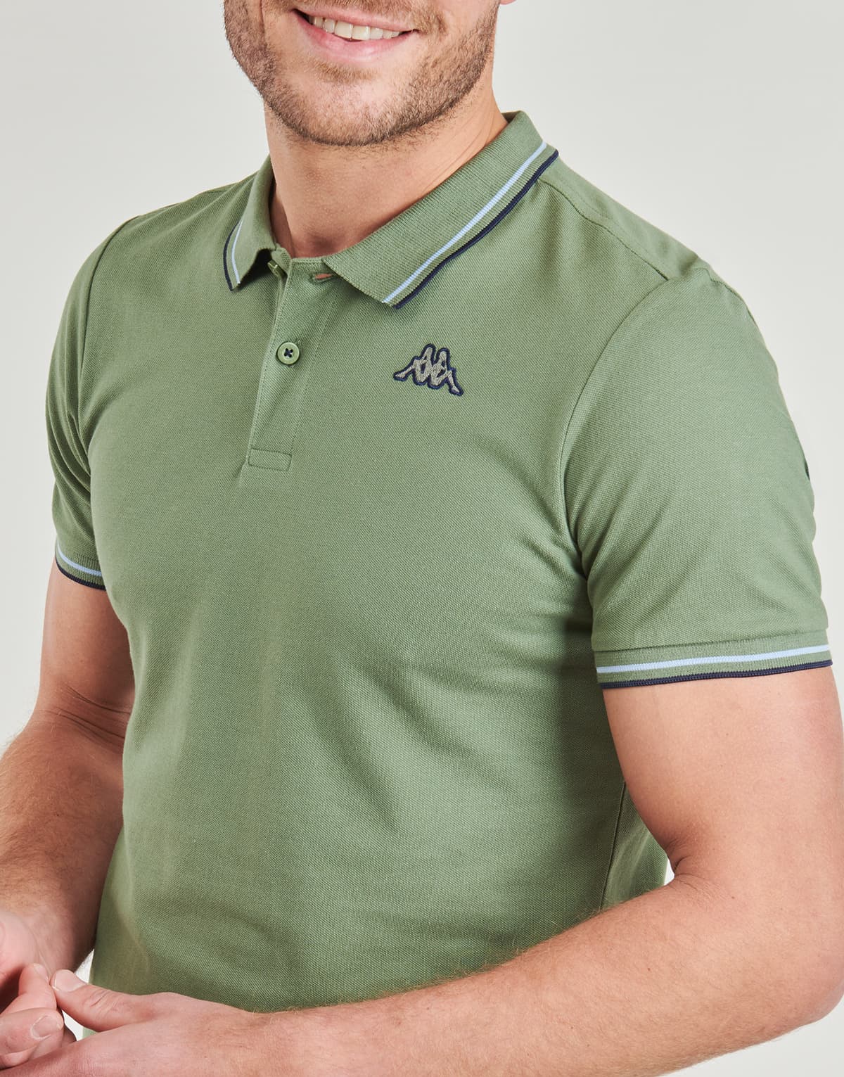 Men's Sports T-Shirts Kappa Khaki