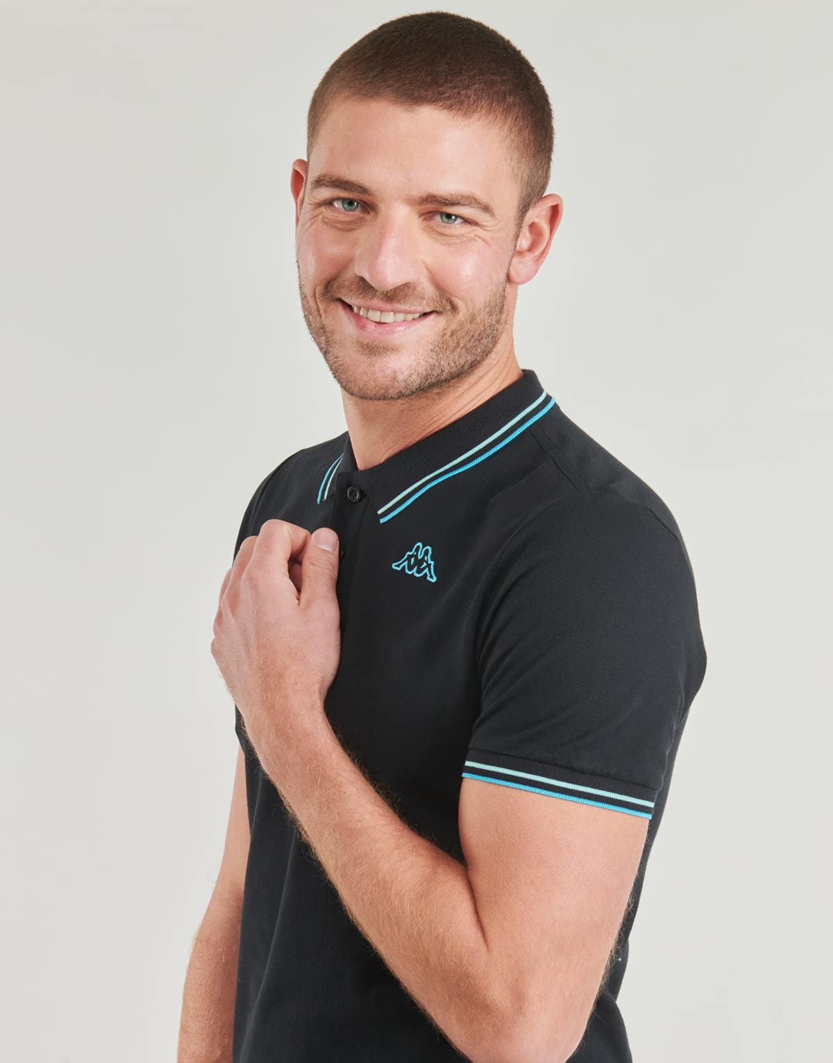 Men's Sports T-Shirts Kappa Black