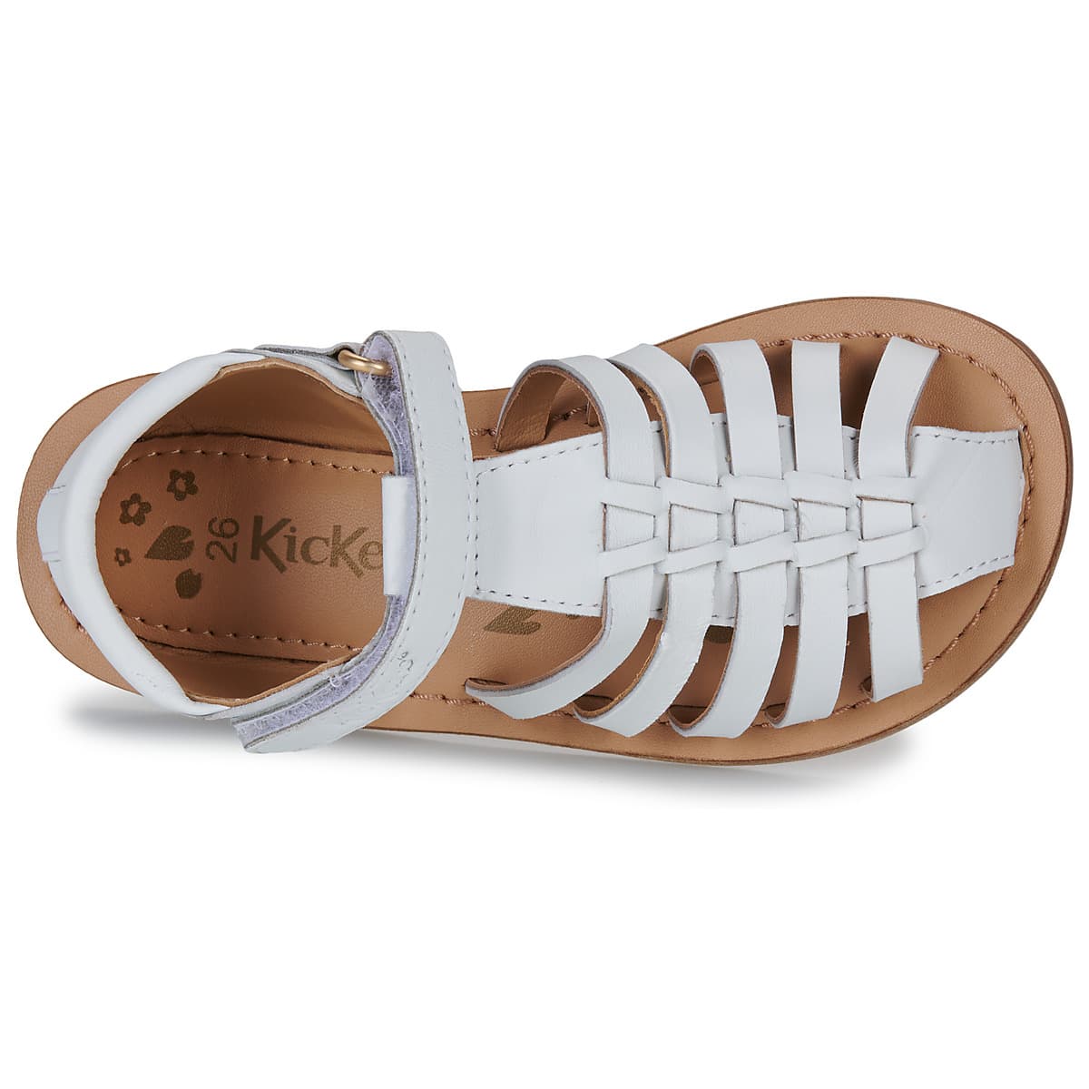 Girls' Sandals Kickers White