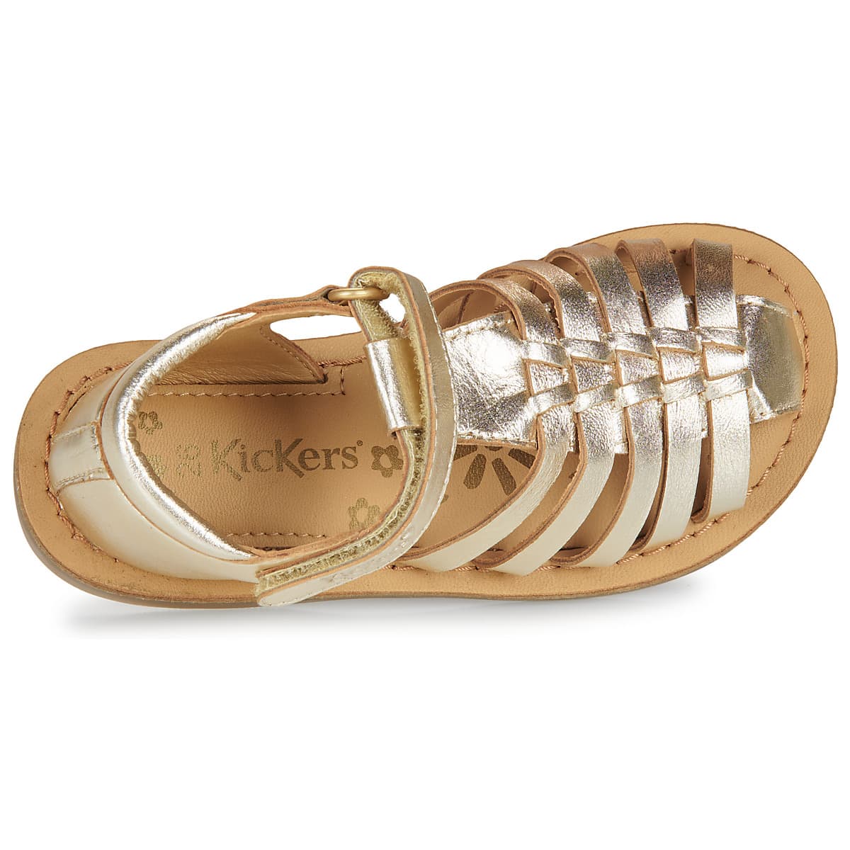 Girls' Sandals Kickers Gold