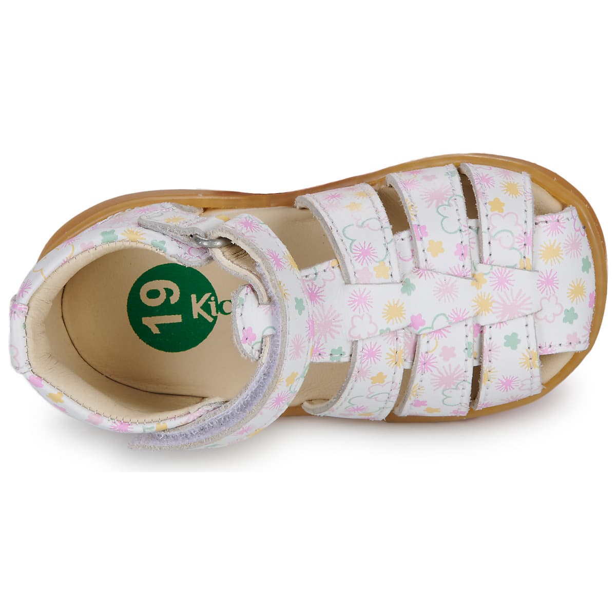 Girls' Sandals Kickers White