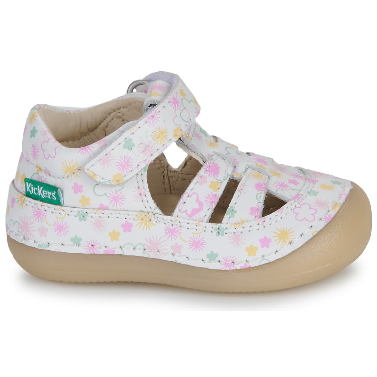 Girls' Sandals Kickers White