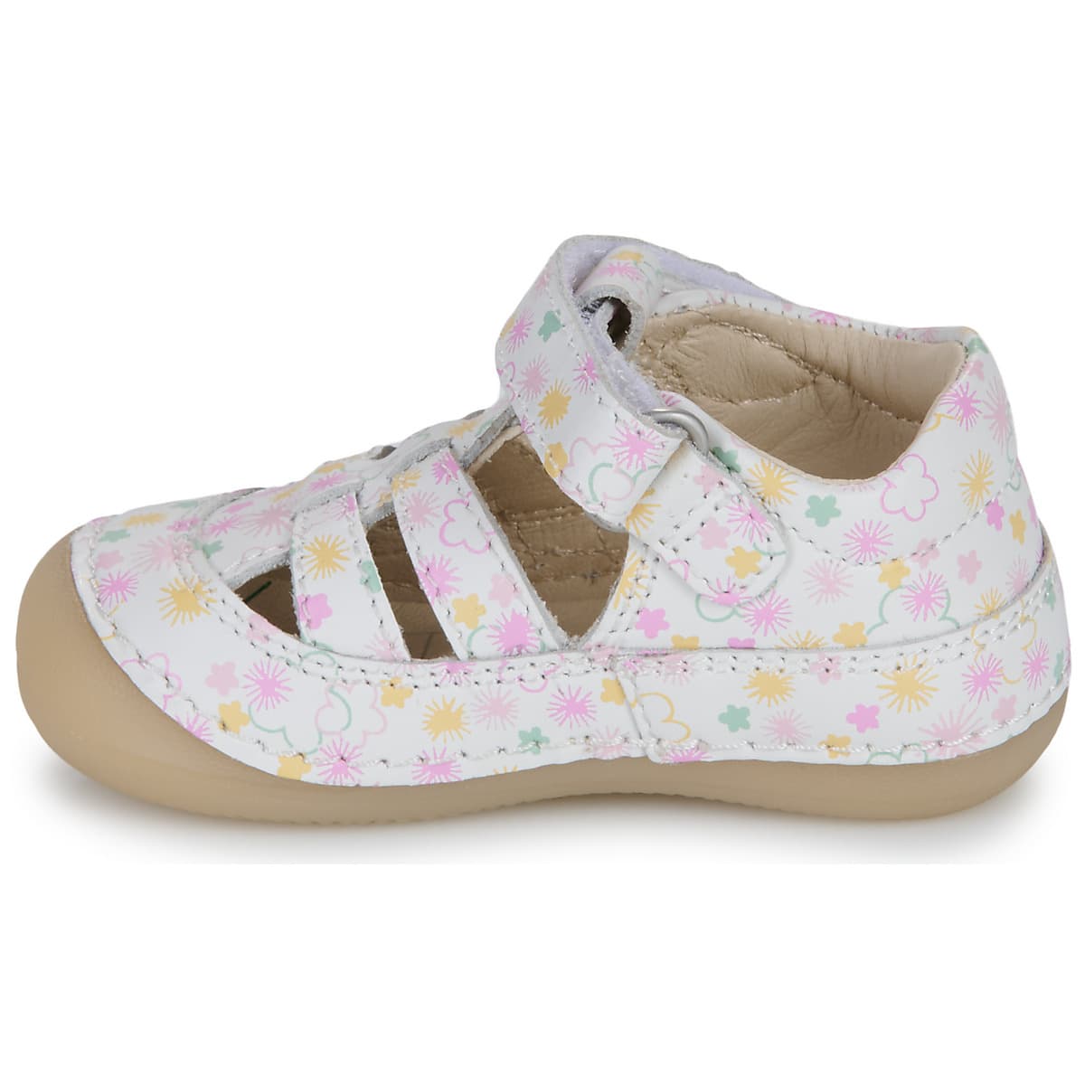 Girls' Sandals Kickers White