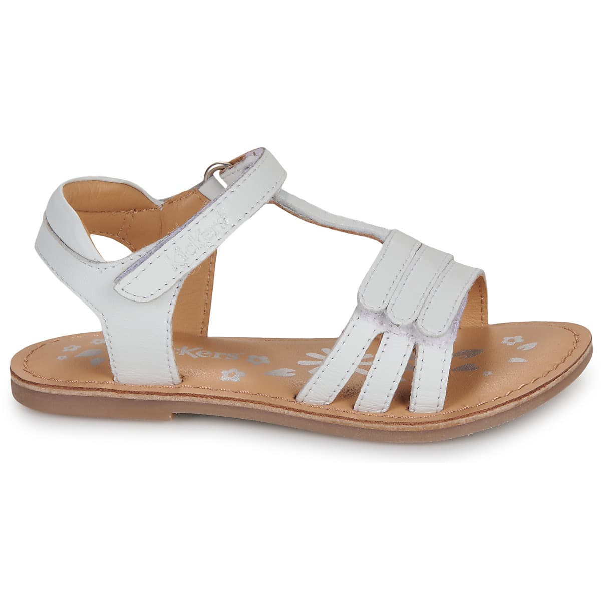 Girls' Sandals Kickers White