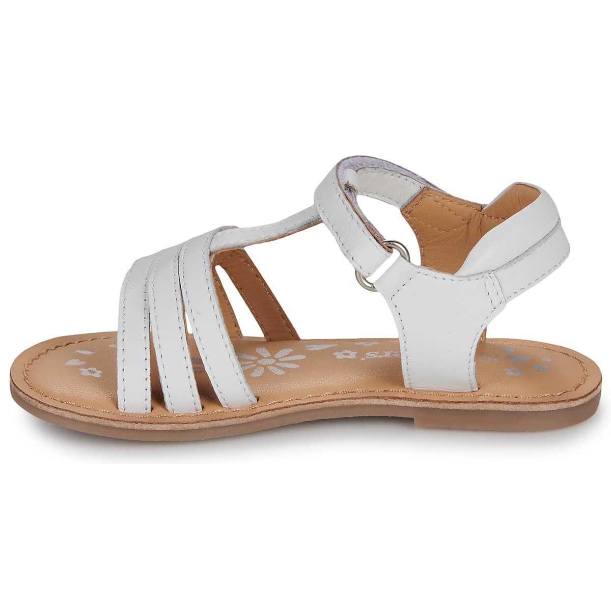 Girls' Sandals Kickers White