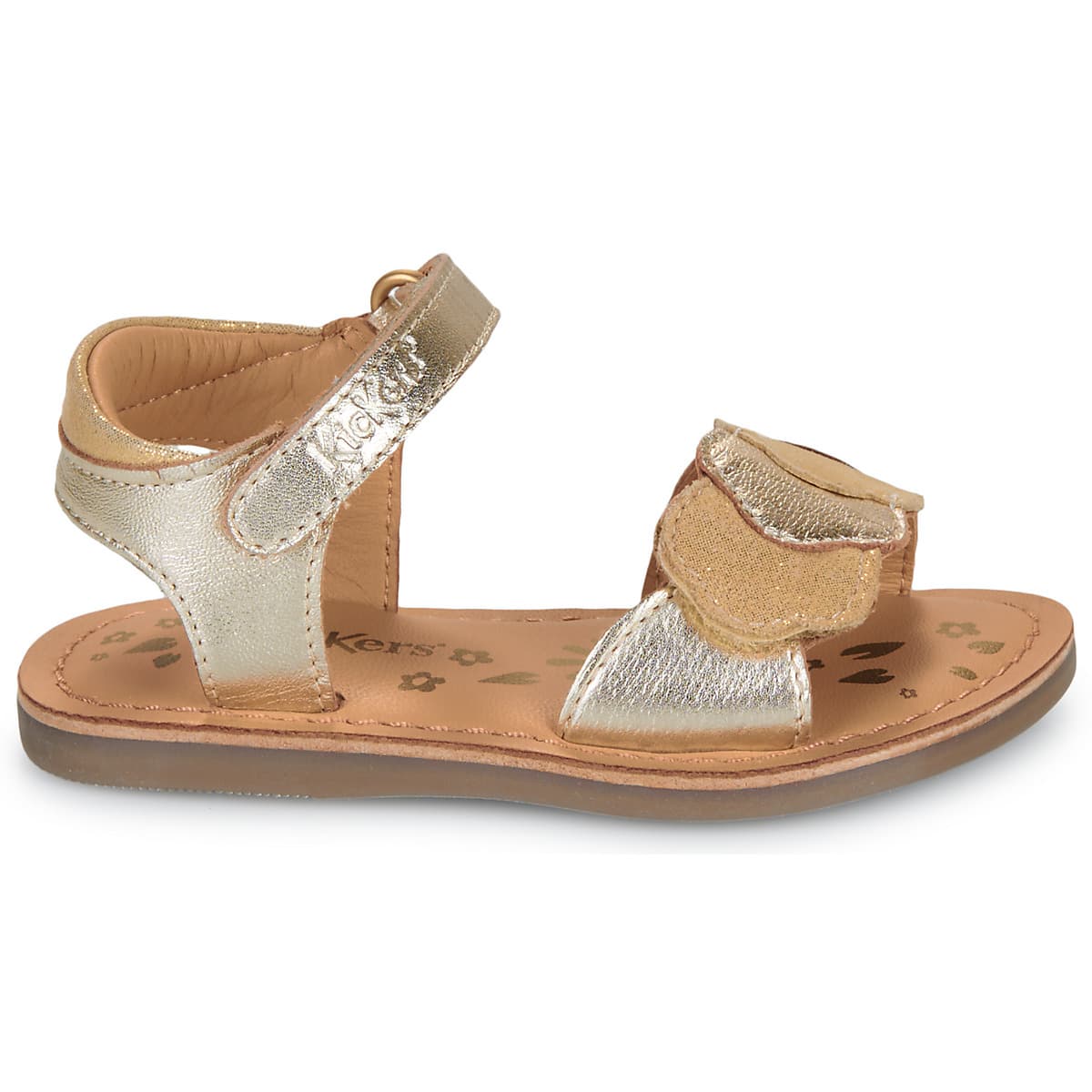 Girls' Sandals Kickers Gold
