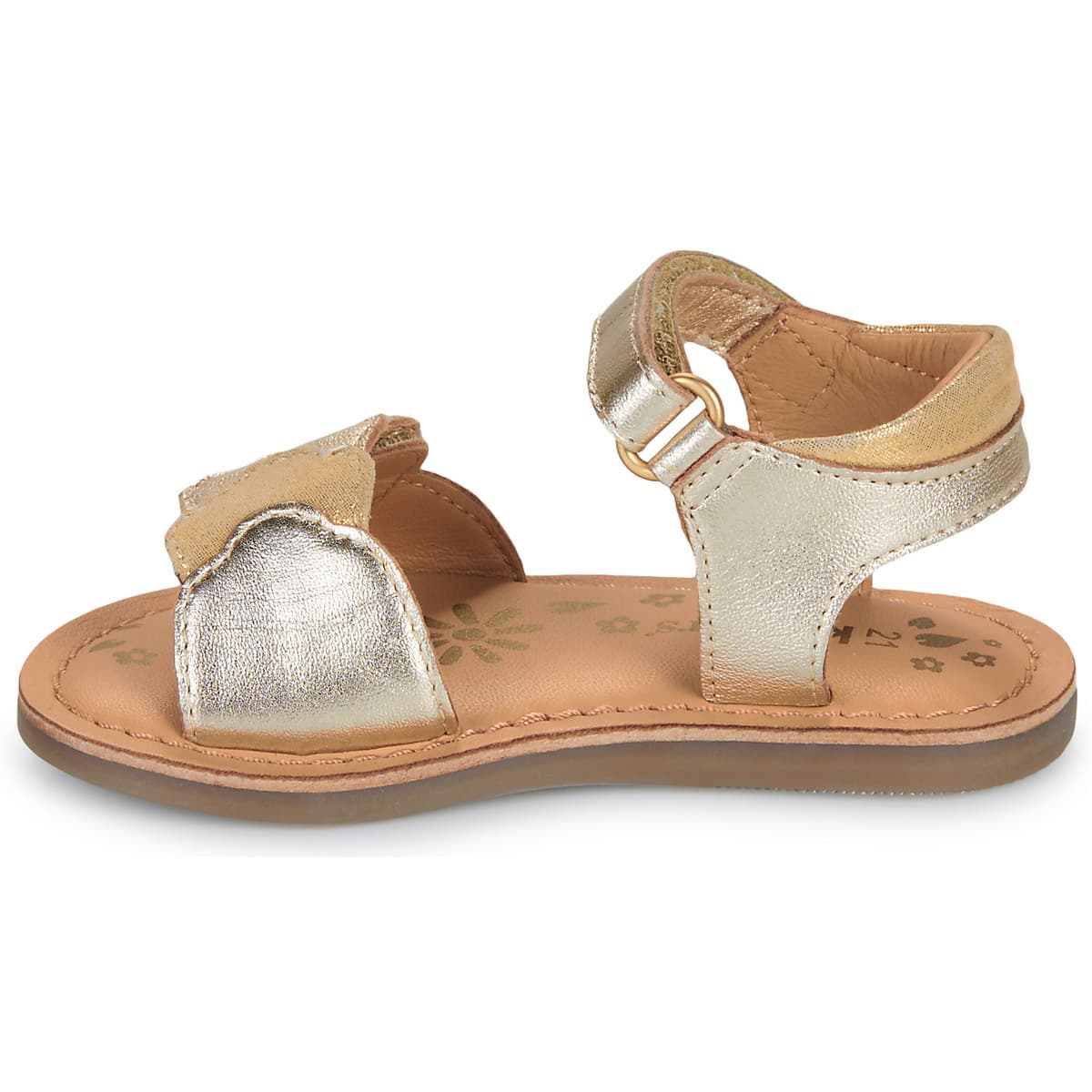Girls' Sandals Kickers Gold