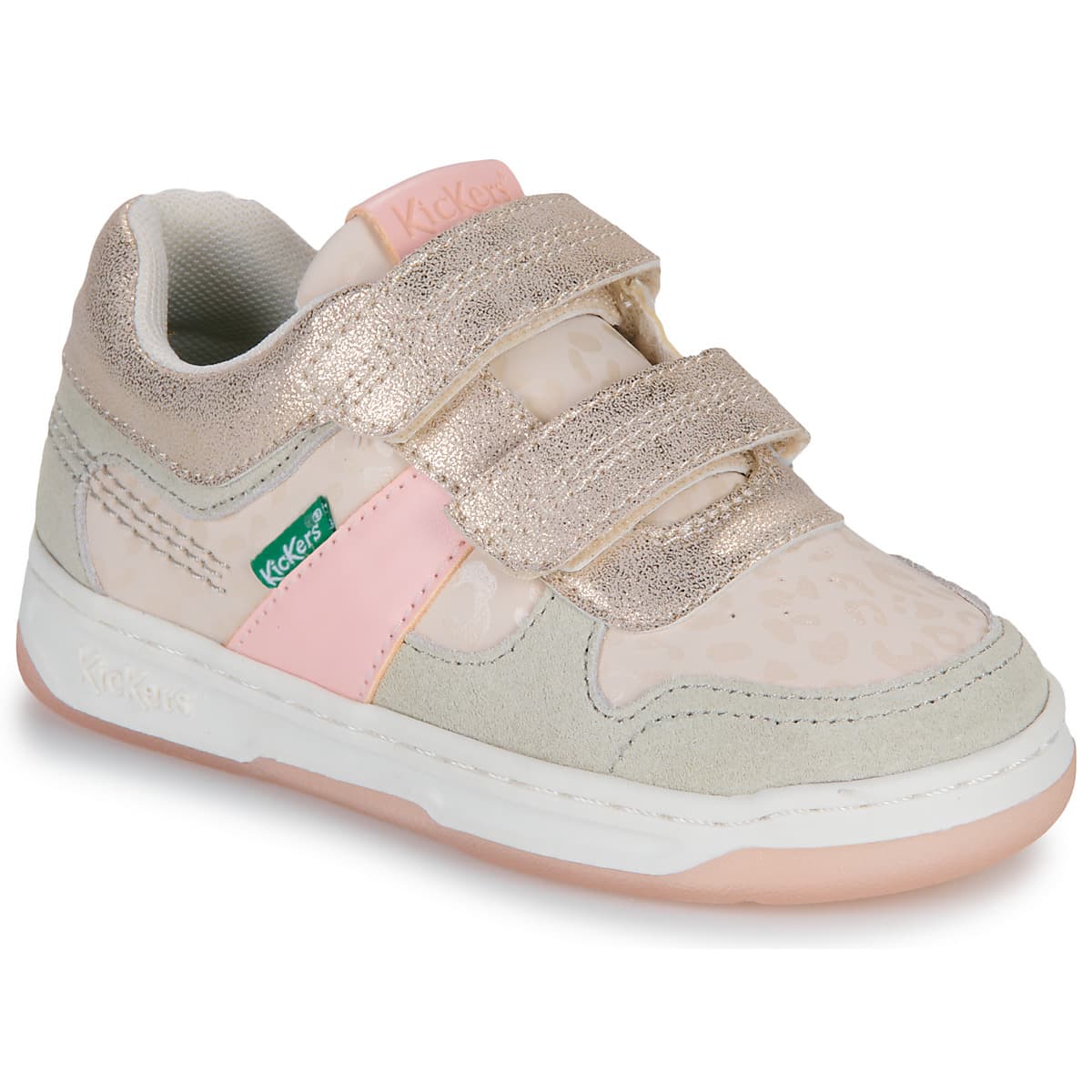 Girls' Sneakers Kickers Beige