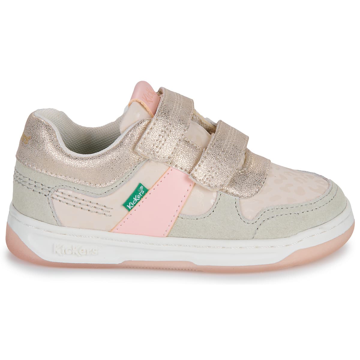 Girls' Sneakers Kickers Beige