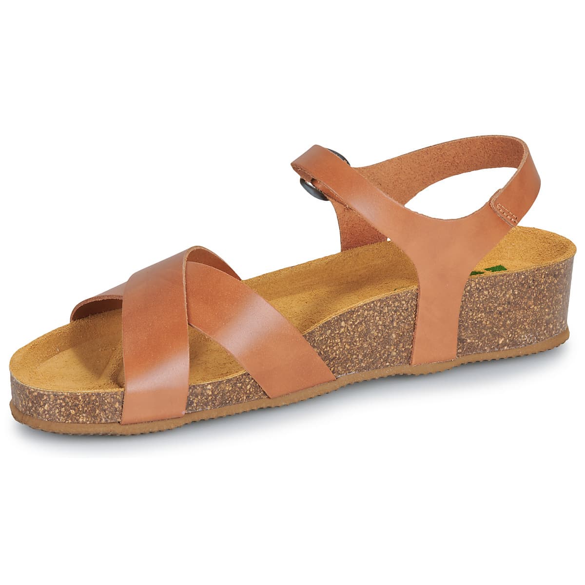 Women's Platforms Dream in Green Brown