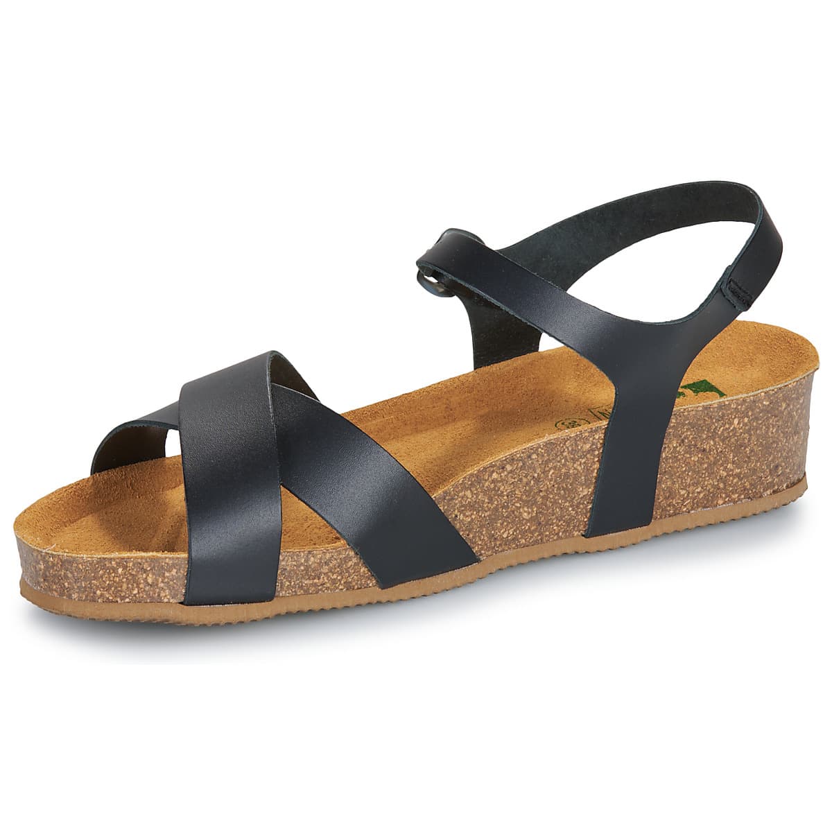 Women's Platforms Dream in Green Black