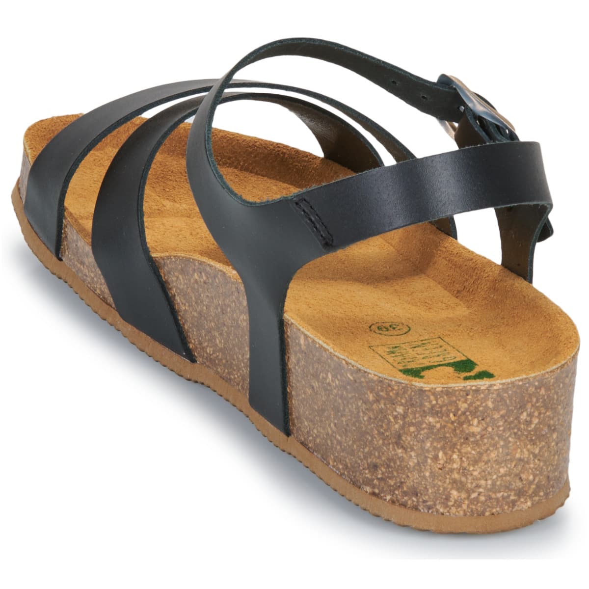 Women's Platforms Dream in Green Black