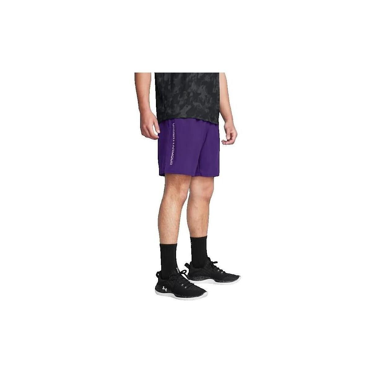 Men's Shorts Under Armour Purple
