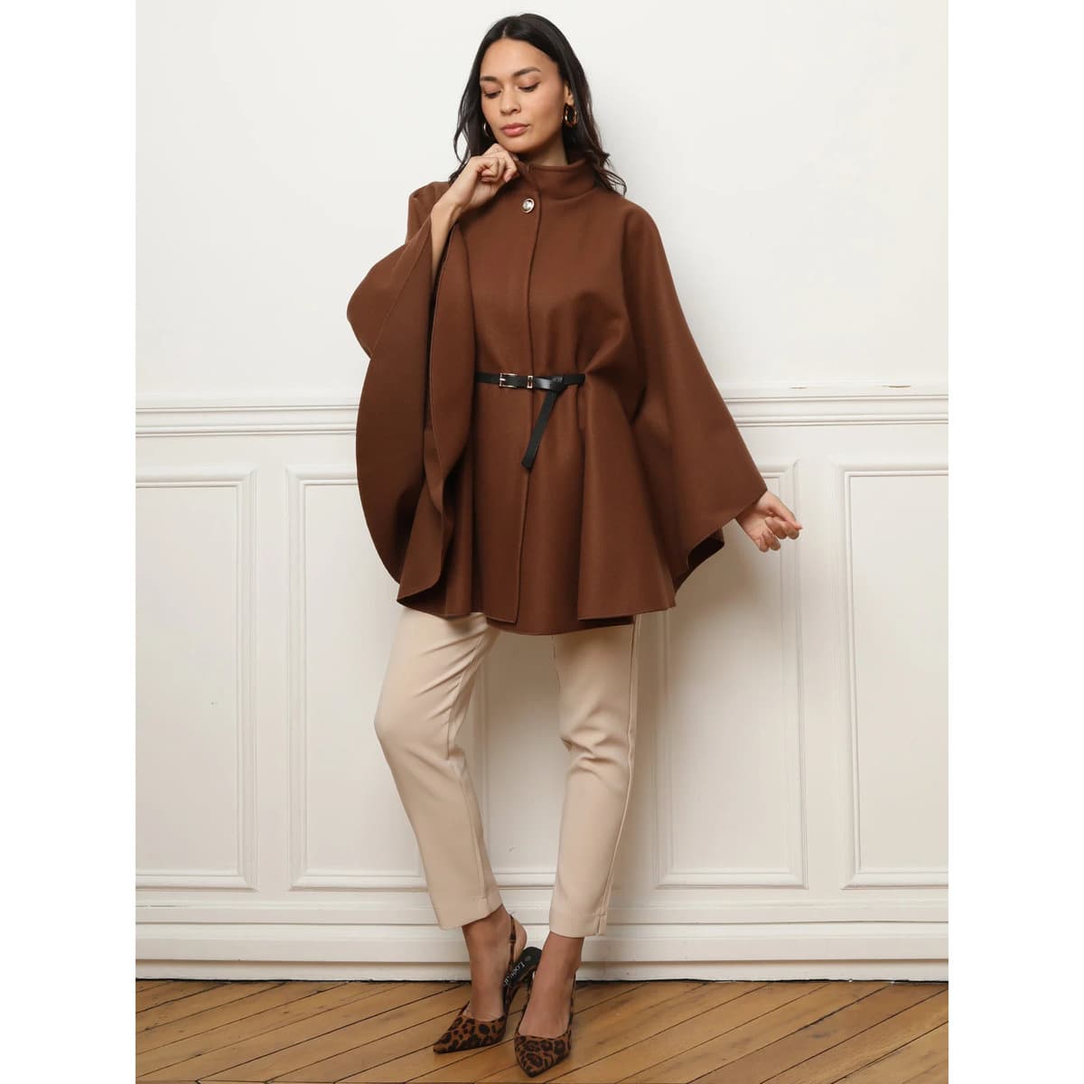 Women's Coats La Modeuse Brown
