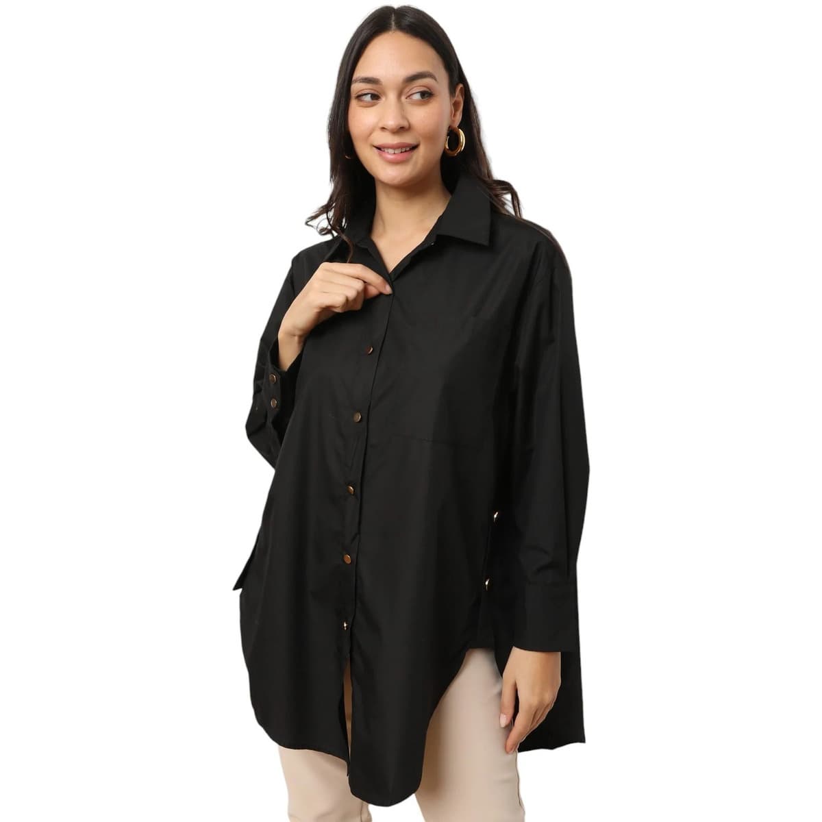 Women's Shirts La Modeuse Black