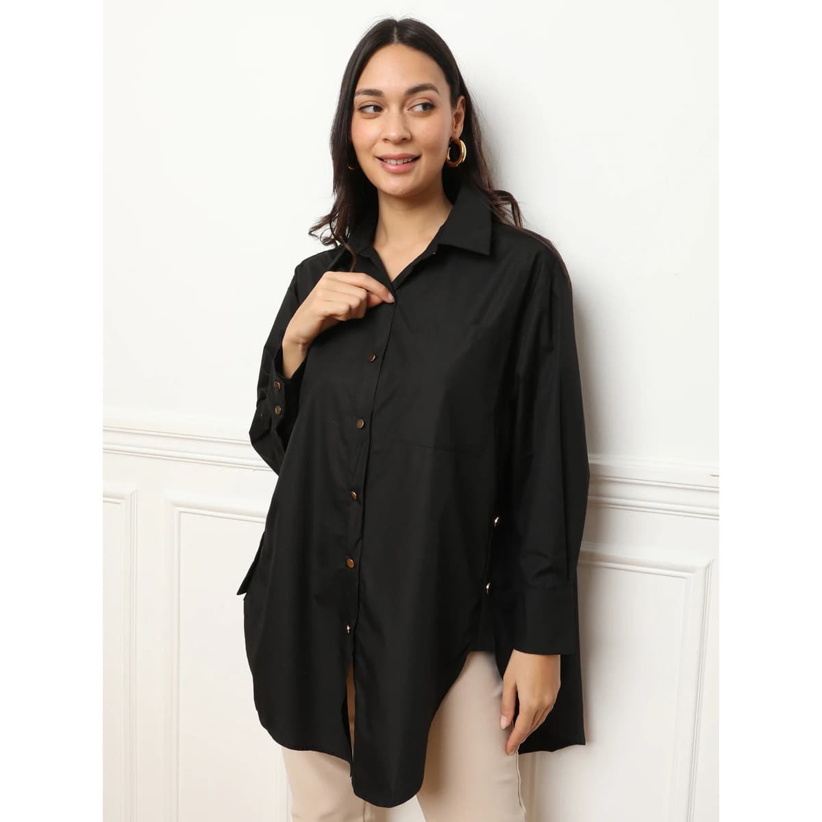 Women's Shirts La Modeuse Black