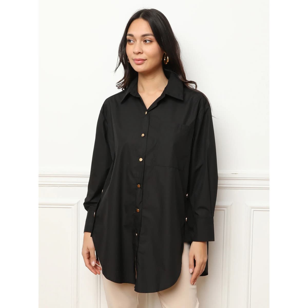 Women's Shirts La Modeuse Black