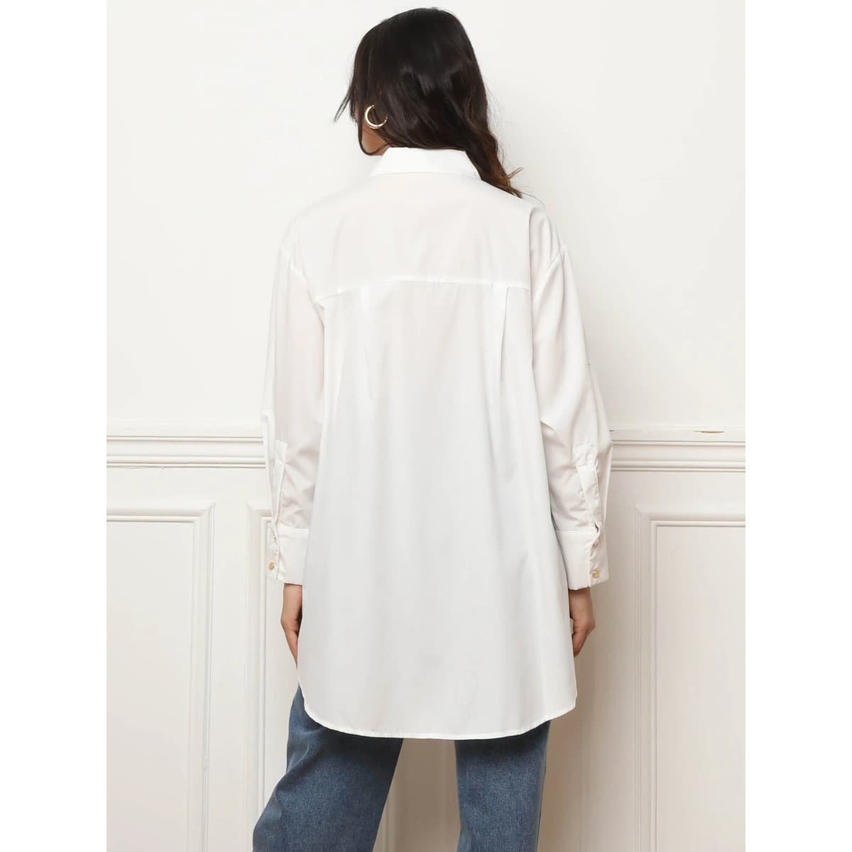 Women's Shirts La Modeuse White