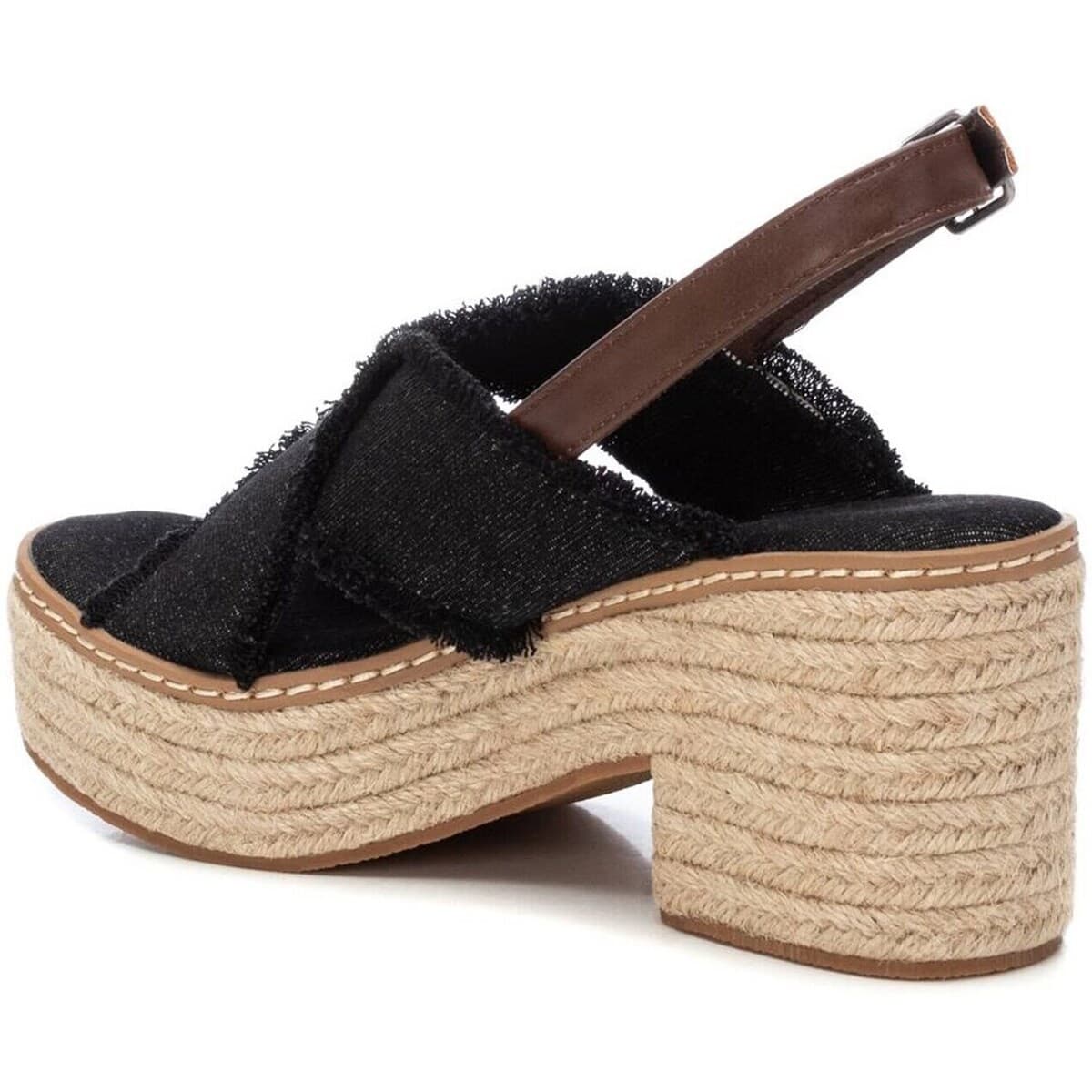 Women's Platforms Refresh Black