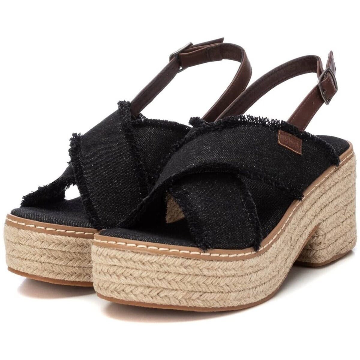 Women's Platforms Refresh Black