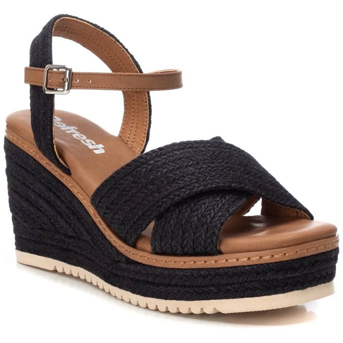 Women's Platforms Refresh Black