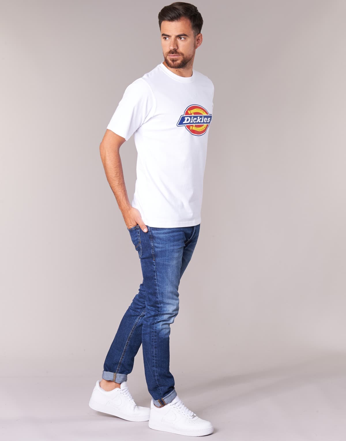 Men's T-Shirts Dickies White