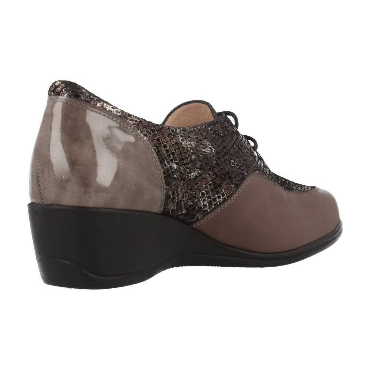 Women's Derby Shoes Argenta Brown