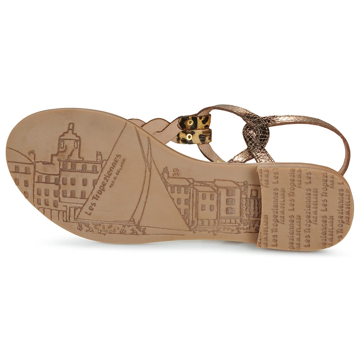 Women's Sandals Les Tropeziennes par M.Belarbi Brown