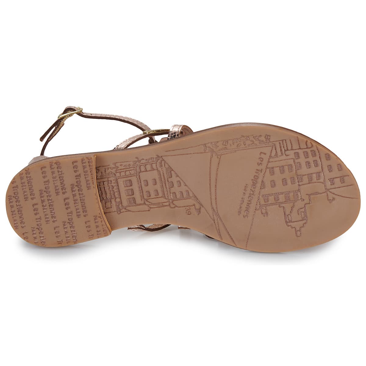 Women's Sandals Les Tropeziennes par M.Belarbi Gold