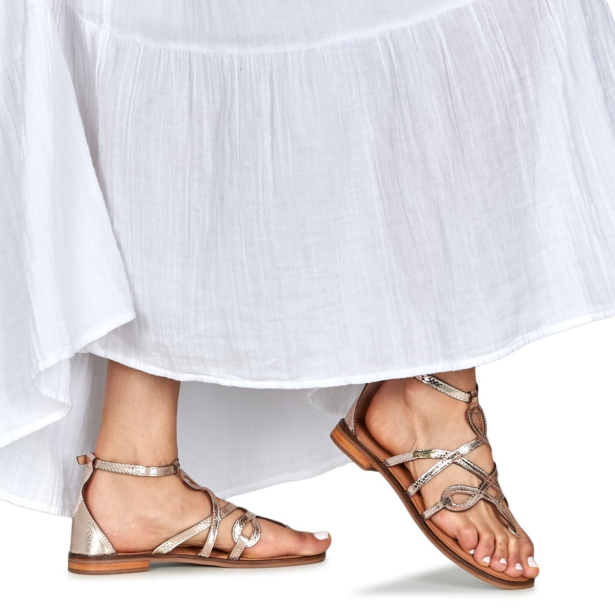 Women's Sandals Les Tropeziennes par M.Belarbi Gold