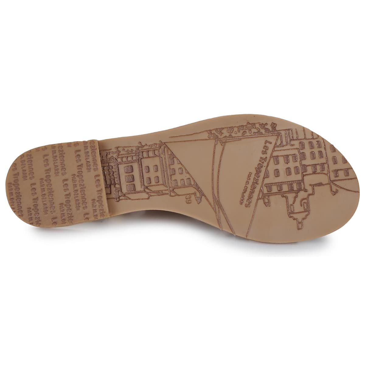 Women's Sandals Les Tropeziennes par M.Belarbi Gold