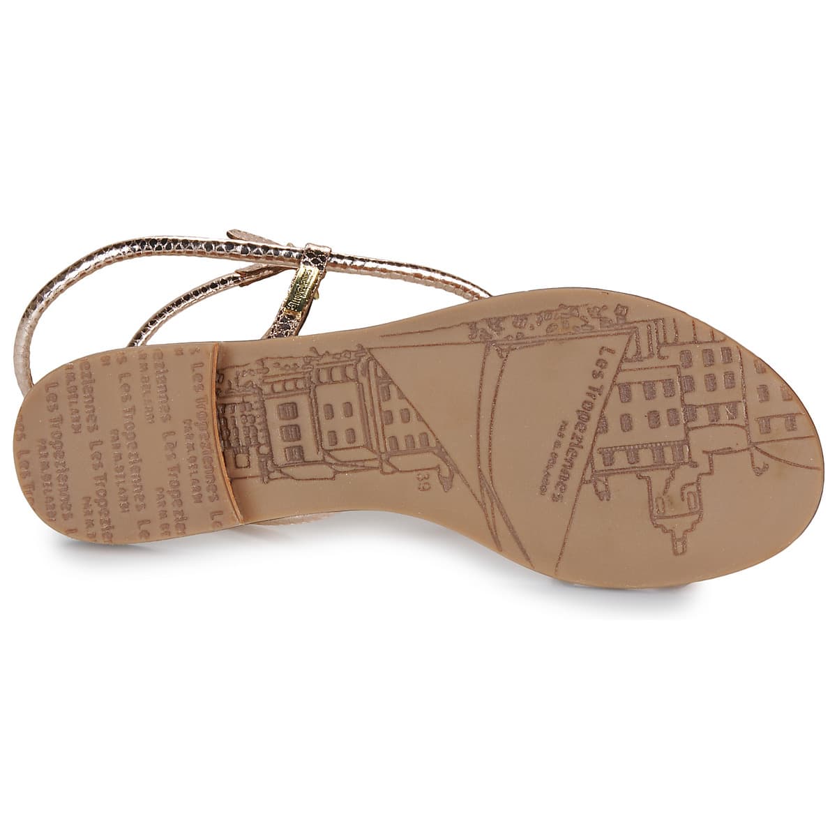 Women's Sandals Les Tropeziennes par M.Belarbi Gold