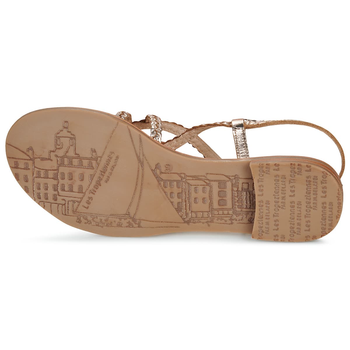 Women's Sandals Les Tropeziennes par M.Belarbi Gold