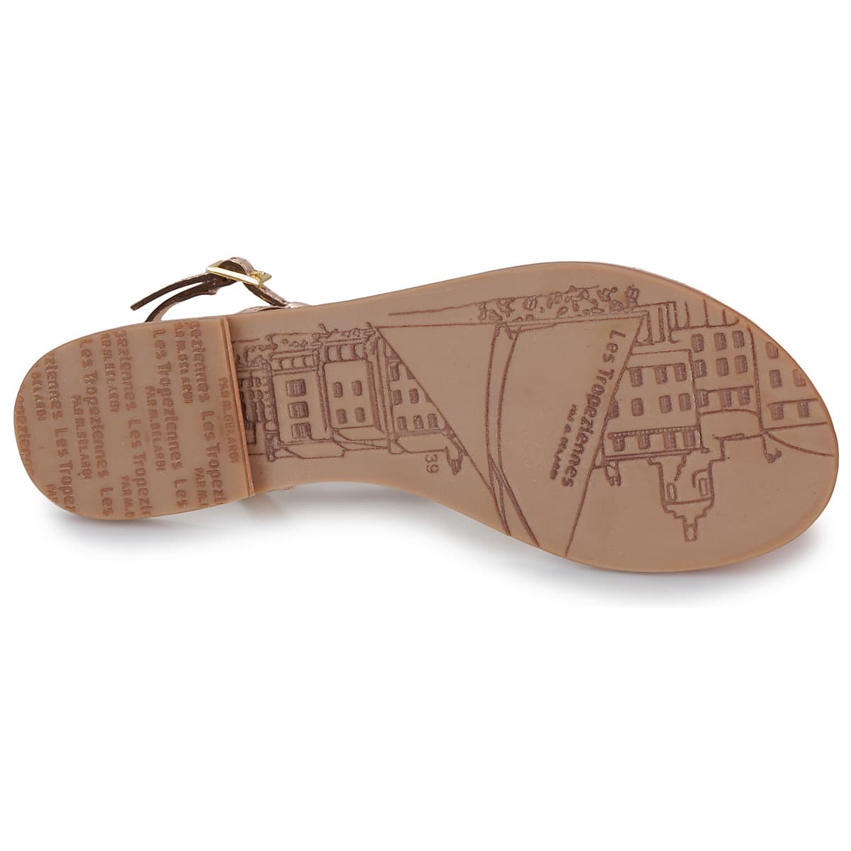 Women's Sandals Les Tropeziennes par M.Belarbi Gold