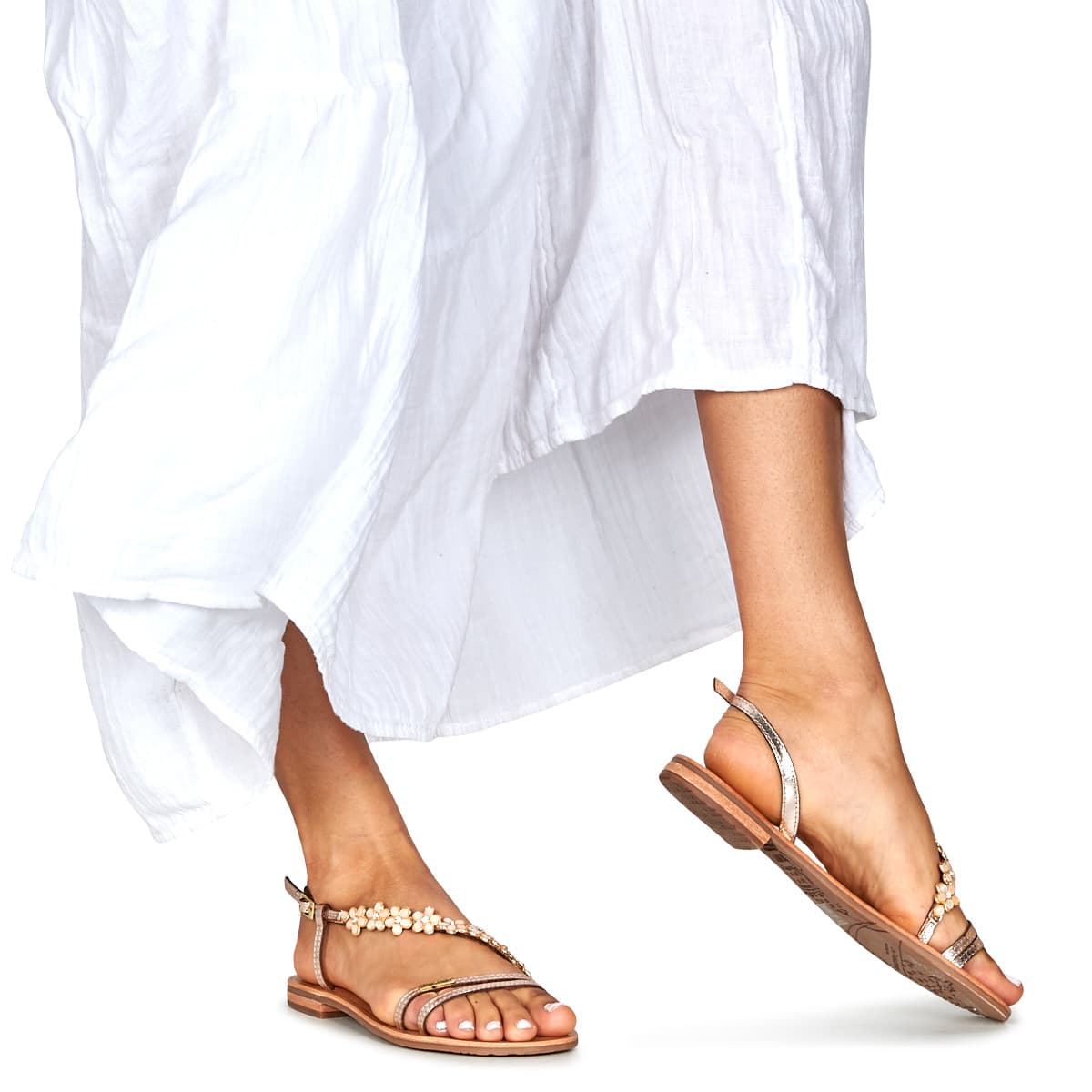 Women's Sandals Les Tropeziennes par M.Belarbi Gold